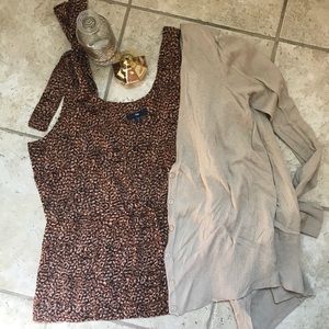 Tank & cardi